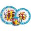 Spiderman Spidey Team Essgeschirr, Mikroplastik-Set mit Becher 265 ml