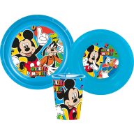 Disney Mickey Cool Summer Besteckset, Kunststoffset
