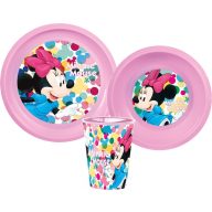 Disney Minnie Feel Good Geschirrset, Plastik-Set