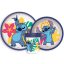 Disney Lilo und Stitch Palms Disney Lilo und Stitch rutschfestes Essgeschirrset, Mikroplastik-Set