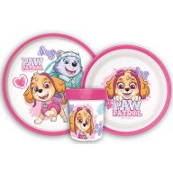 Paw Patrol Sketch rutschfestes Geschirrset, Mikroplastik-Set