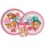 Paw Patrol Superpowers rutschfestes Geschirrset, Mikroplastik-Set