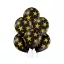 Farbe Black Star, Stern Ballon, Luftballon Set 6 Stk 30 cm (12 Zoll)
