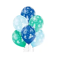 Baby Baby Boy Blauer Boy Ballon, 6 Stck 12 Zoll (30cm)
