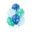 Baby Baby Boy Blauer Boy Ballon, 6 Stck 12 Zoll (30cm)