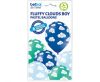 Baby Fluffy Clouds Boy, Ballonsatz, 6 Stück, 12 Zoll (30 cm)