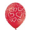 Hearts, Herz Ballon, Luftballon 6 Stück 12 Zoll (30 cm)