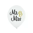 Hochzeit Mr & Mrs Ballon, 6 Stück 12 Zoll (30cm)