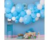 Blau Baby blue Ballon, Luftballon Girlande Set 65 Stück