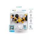 Baby Silver-Gold-Black Bunte Luftballons, Luftballon Girlande Set 65 Stk