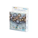 Farbe Silver-Gold Ballon, Girlandenballon-Set 65 Stk
