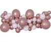 Farbe Rose Gold Ballon, Luftballon Girlande Set 65 Stück