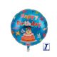 Happy Birthday Cake, Torte Folienballon 35 cm
