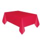 Red Tischdecke aus Folie 137x274 cm