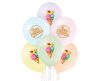 Ice Cream, Eiscreme Ballon, Luftballon 6 Stück 12 Zoll (30cm)