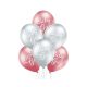 Baby Girl Glossy Ballon, 6 Stk 12 inch (30cm)