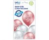 Baby Girl Glossy Ballon, 6 Stk 12 inch (30cm)