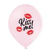 Kiss Me, Kiss Ballon, Luftballon 6 Stück 12 inch (30 cm)