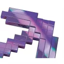 Minecraft Iridescent Spitzhacke 40 cm