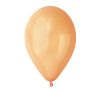 Metal Salmon Orange, Lachs Orange Ballon, Luftballon 100 10 inch (26 cm)