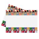 Party Royal Könige Kunststoff-Tischdecke 132x182 cm