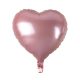 Light Pink Heart , Rosa Herz Folienballon 37 cm
