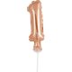 rose gold Nummer 1 Folienballon Torte 13 cm