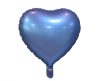 Matt Violet Heart , Lila Herz Folienballon 37 cm