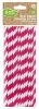 Farbe Magenta Papierstrohhalm 24er-Pack
