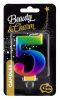 Nummer Galaxy Bunte Geburtstagskerze Nummer 5