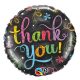 Thank You Chalkboard Folienballon 46 cm