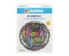 Geburtstag Danke Chalkboard Folienballon 46 cm