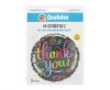 Thank You Chalkboard Folienballon 46 cm