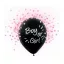 Junge oder Mädchen Pink Mit rosa Konfetti gefüllter Ballon, 4 Stk. 12 Zoll (30 cm)