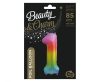 Nummer Rainbow Regenbogen Nummer 1 Folienballon 85 cm