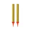 Geburtstag Gold, Gold Torten-Feuerwerk 12 cm 2 Stk