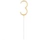 Nummer Gold Goldene Zahl 3 Wunderkerze 17 cm