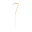 Nummer Gold Goldene 7-er Wunderkerze 17 cm