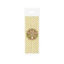 Farbe Gold Heart Gold Herz Papier Strohhalm 12er Pack