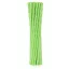 Farbe Lime Green Chevron Grüner Papierstrohhalm 12er Pack