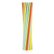 Farbe Pastel Papierstrohhalm 12 Stk