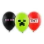 Minecraft TNT Partyballon, 6 Stk 12 Zoll (30 cm)