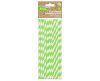 Green Stripes Flexibel Papiersauger (12 Stücke)