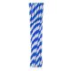 Blue Stripes Flexibel Papiersauger (12 Stücke)