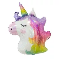 Einhorn Head Folienballon 60 cm
