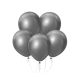 Farbe Platin Grau, Grauer Ballon, 7 Stück 12 Zoll (30 cm)