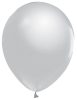 Silber Silver Metallic Ballon, Luftballon 10 Stück 12 inch (30 cm)