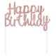 Geburtstag Rose Gold Happy Birthday Kuchen Dekoration