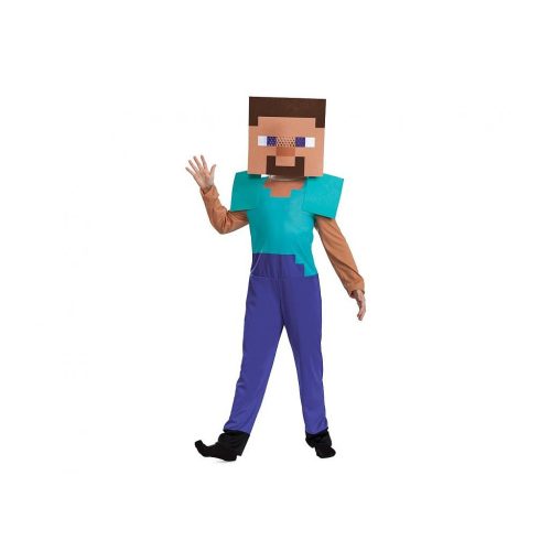 Minecraft Steve Kostüm 4-6 Jahre