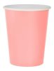 Rosa Solid Light Pink Pappbecher 14 Stück 270 ml